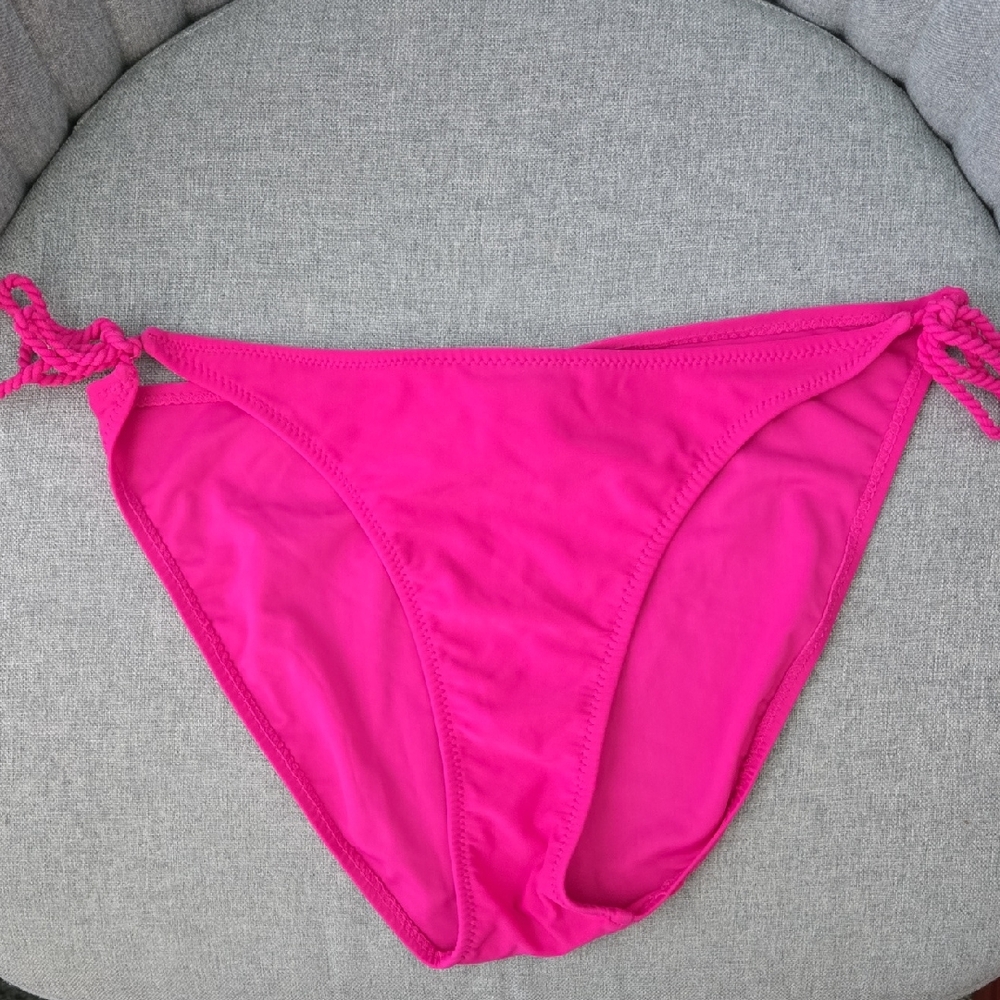Made In Italy Vibrant Pink Bikini Bottom, S/M, NWOT
